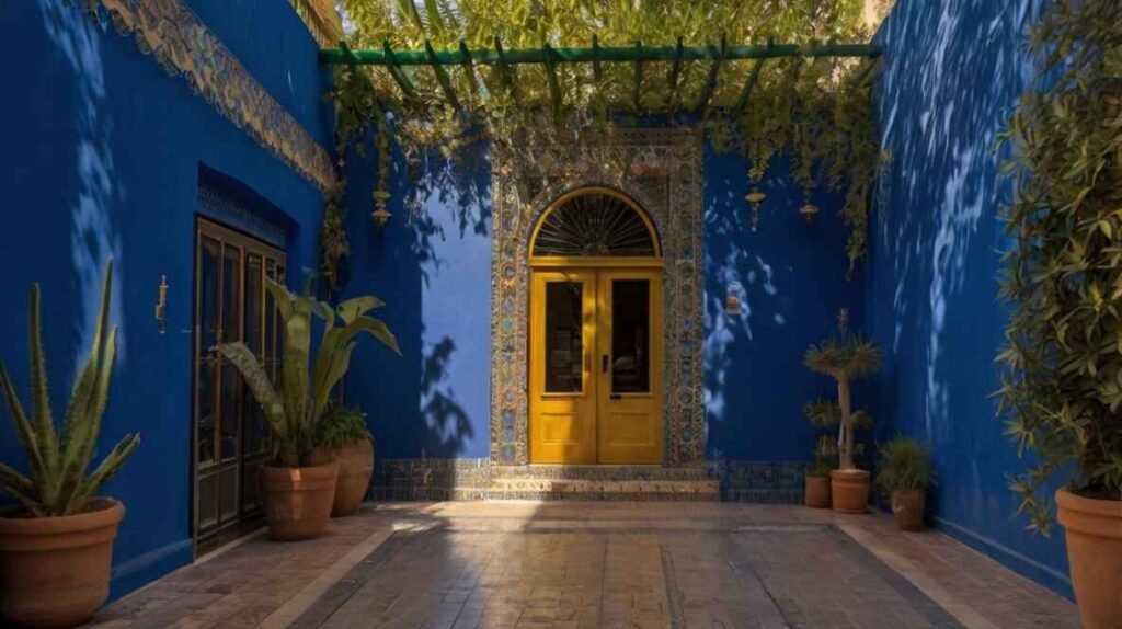 Yves Saint Laurent Museum in Marrakech, showcasing the designer's iconic work and connection to the city